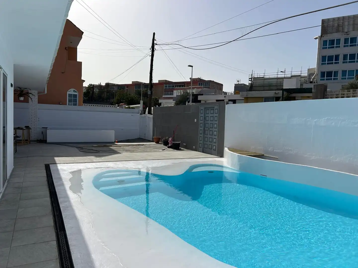 Piscina de Casa o xalet en venda en Telde amb Jardí privat, Terrassa i Traster