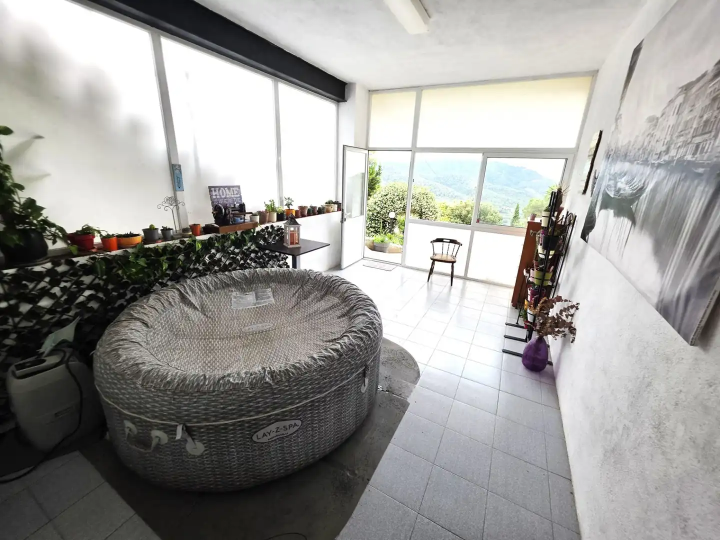 Sala de estar de Casa o chalet en venta en Castellar del Vallès con Calefacción, Terraza y Piscina