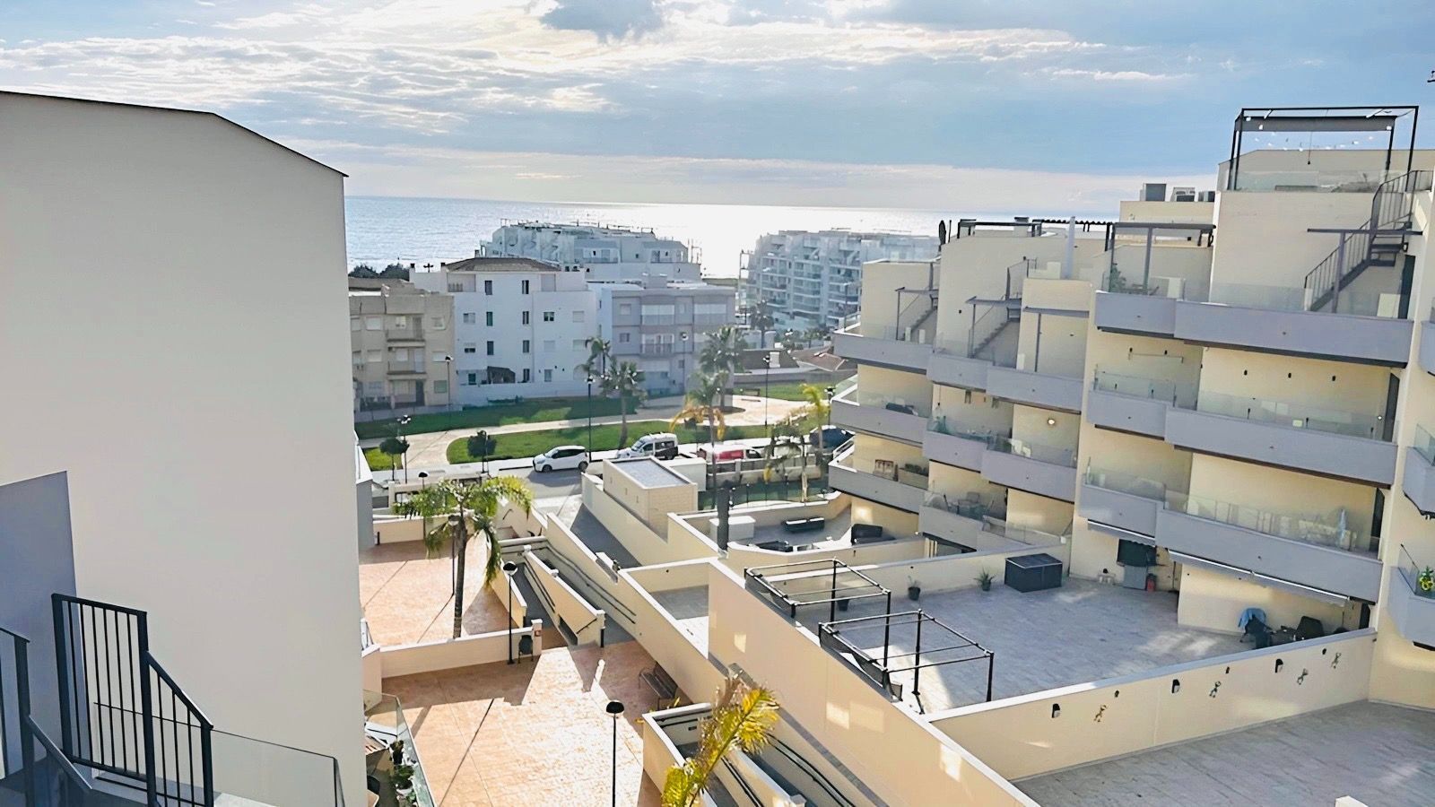 Exterior view of Attic for sale in Torrox  with Air Conditioner, Storage room and Community pool