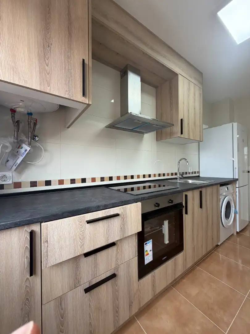 Küche von Wohnung zur Miete in Vícar mit Möbliert, Balkon und Gemeinschaftspool