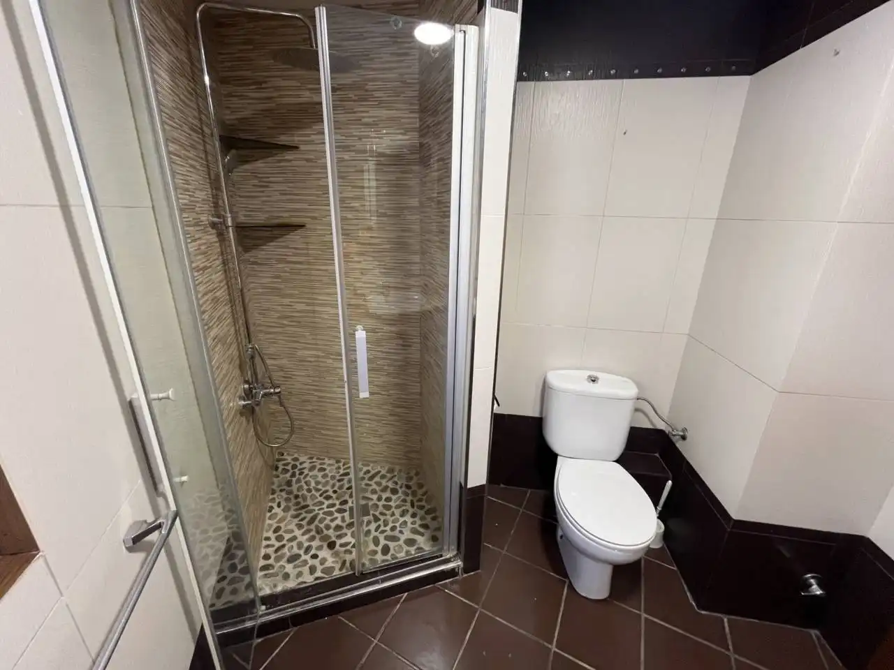 Bathroom of Flat for sale in Alcañiz  with Heating, Furnished and Balcony