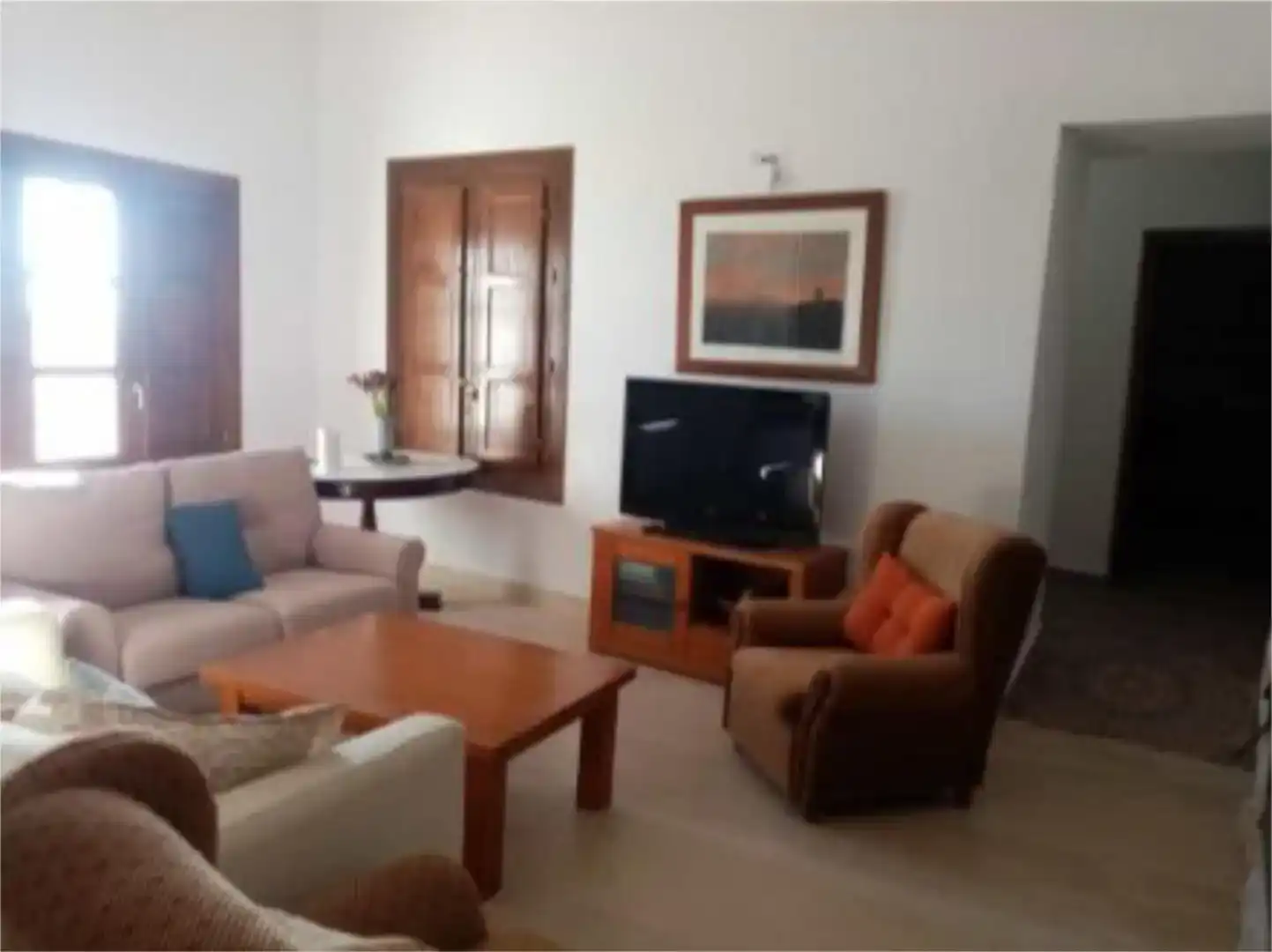 Wohnzimmer von Wohnung zur Miete in Taberno