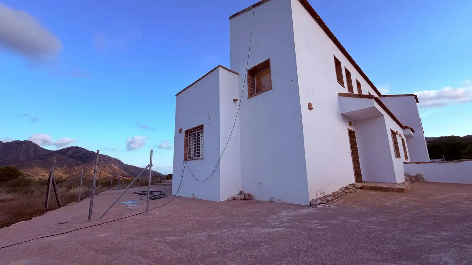 Vista exterior de Finca rústica de lloguer en Cartagena amb Aire condicionat, Calefacció i Jardí privat
