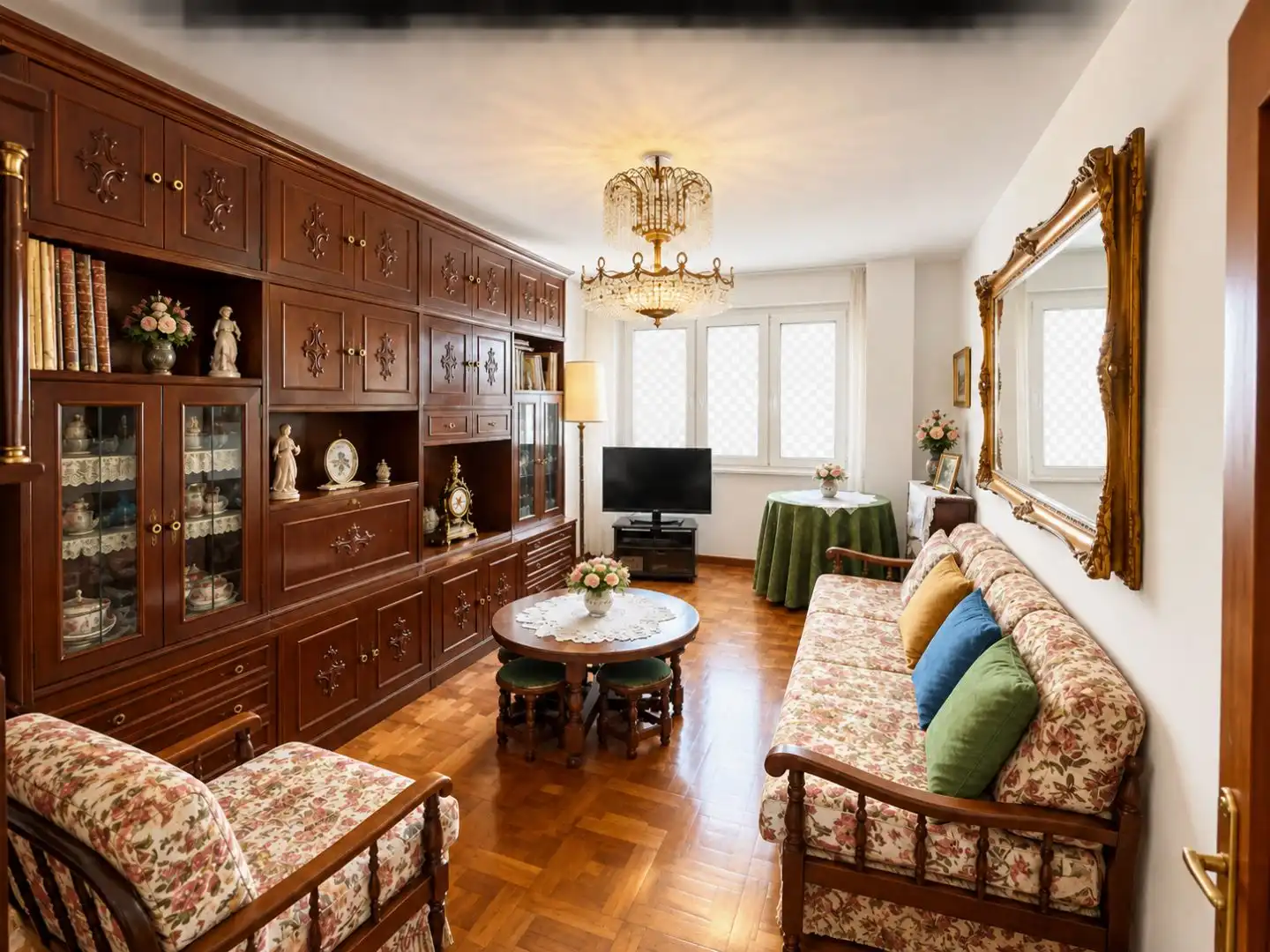 Sala d'estar de Pis en venda en Santander