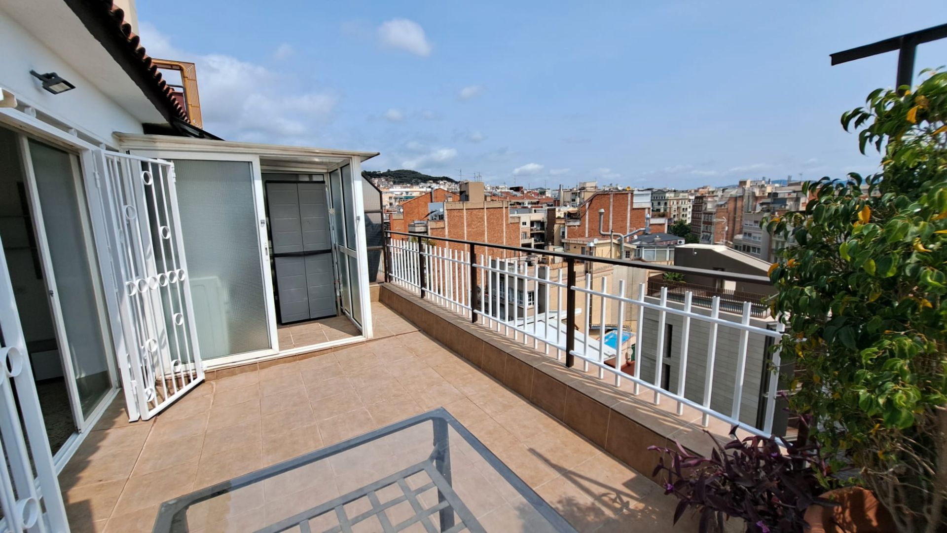 Terrassa de Àtic de lloguer en  Barcelona Capital amb Aire condicionat, Terrassa i Moblat