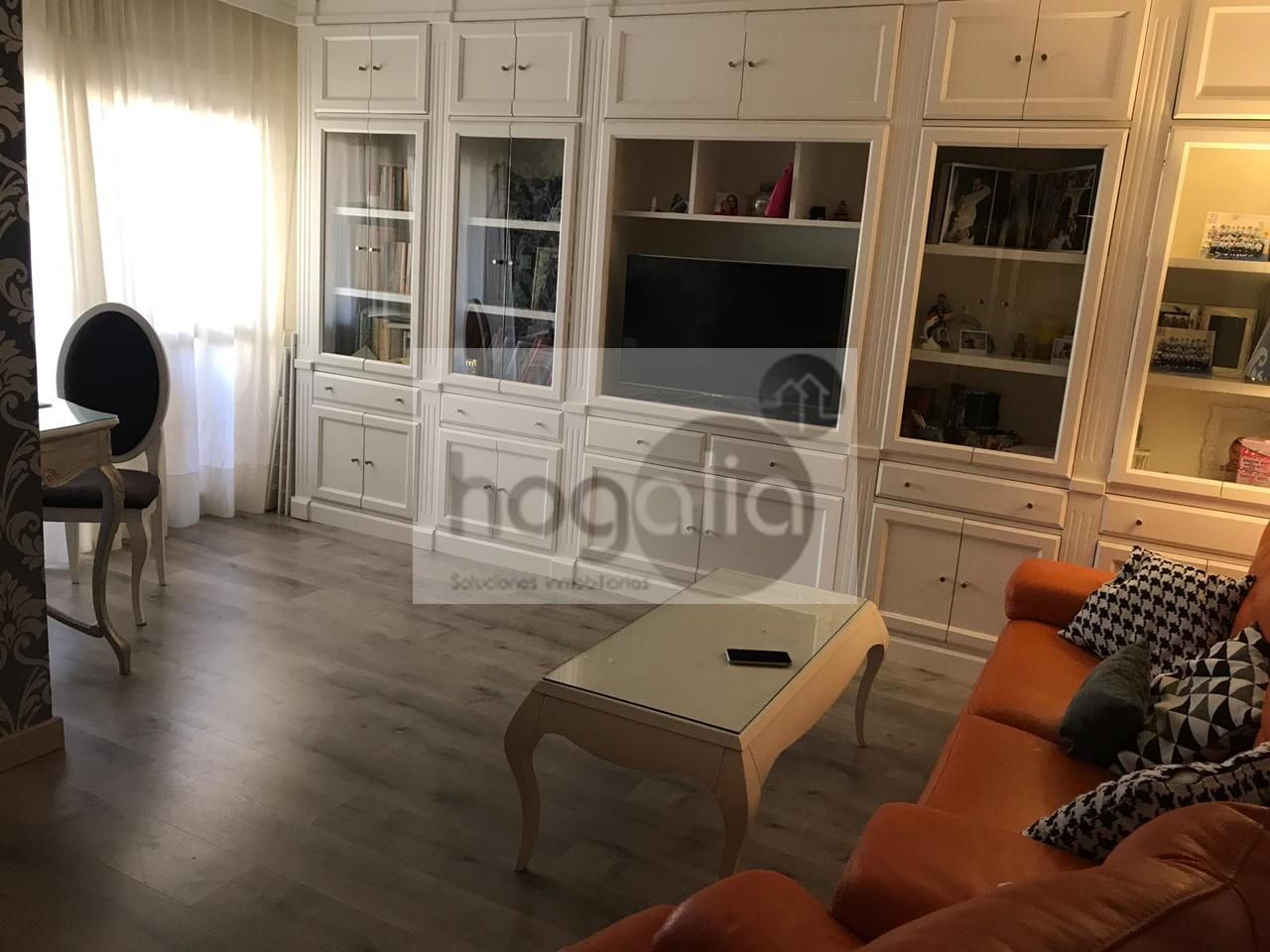 Living room of Flat to rent in  Sevilla Capital  with Air Conditioner, Terrace and Furnished