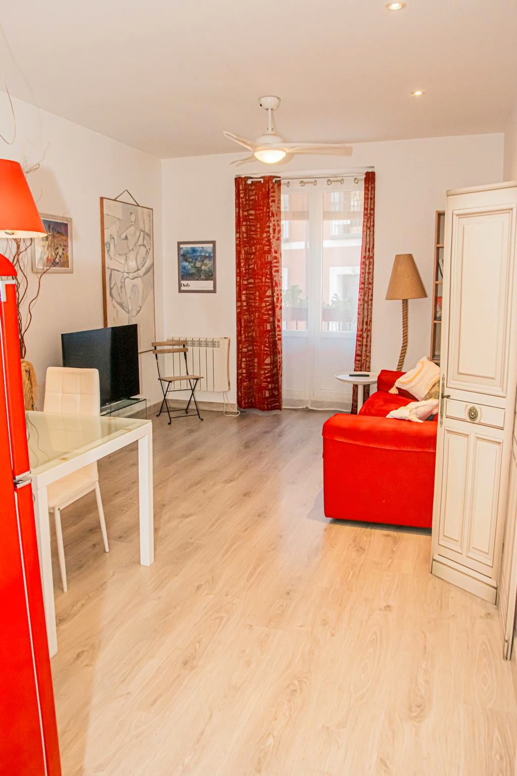 Sala d'estar de Pis de lloguer en  Madrid Capital