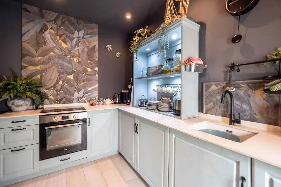 Cuina de Apartament en venda en Marbella amb Aire condicionat, Moblat i Forn