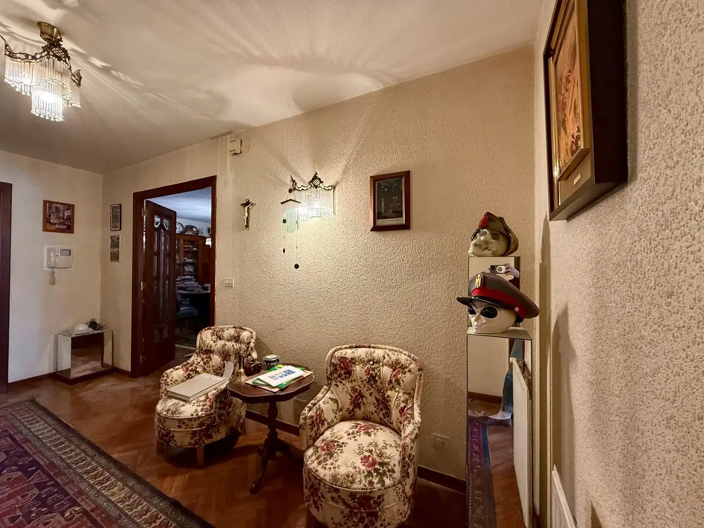 Sala d'estar de Pis en venda en A Coruña Capital  amb Calefacció, Terrassa i Moblat