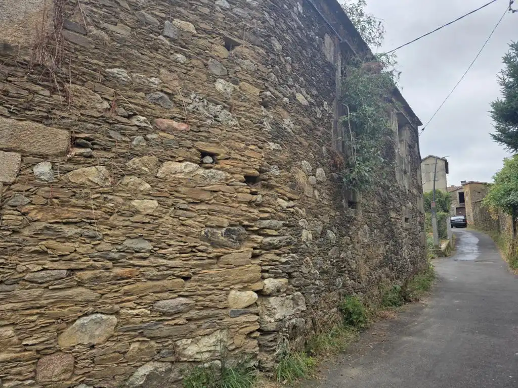Vista exterior de Casa o chalet en venta en Lousame con Jardín privado
