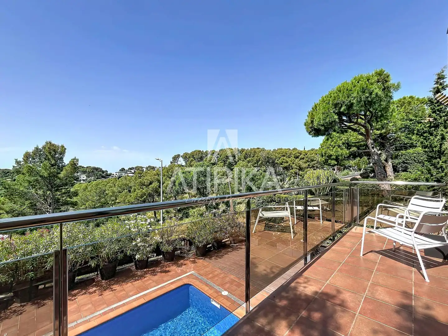 Jardí de Casa o xalet en venda en Castelldefels amb Aire condicionat, Calefacció i Terrassa