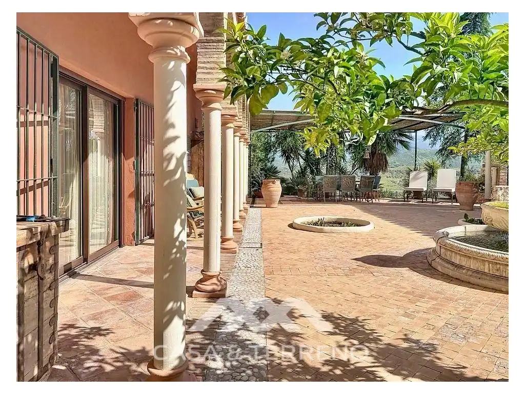 Terraza de Casa o chalet en venta en Comares con Aire acondicionado, Terraza y Piscina