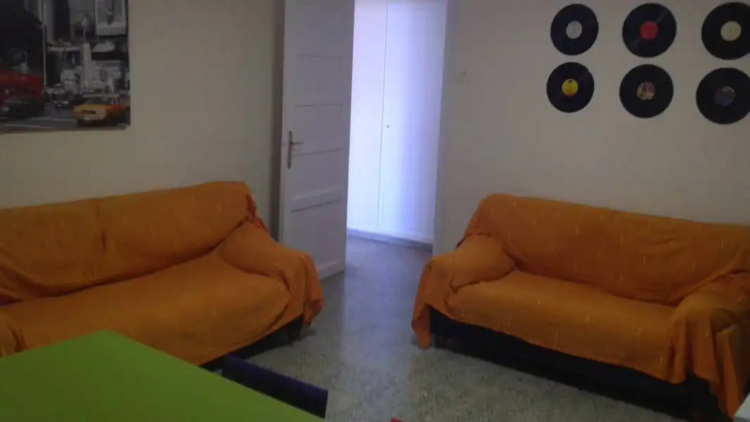 Sala de estar de Piso de alquiler en Valencia con Amueblado y Balcón