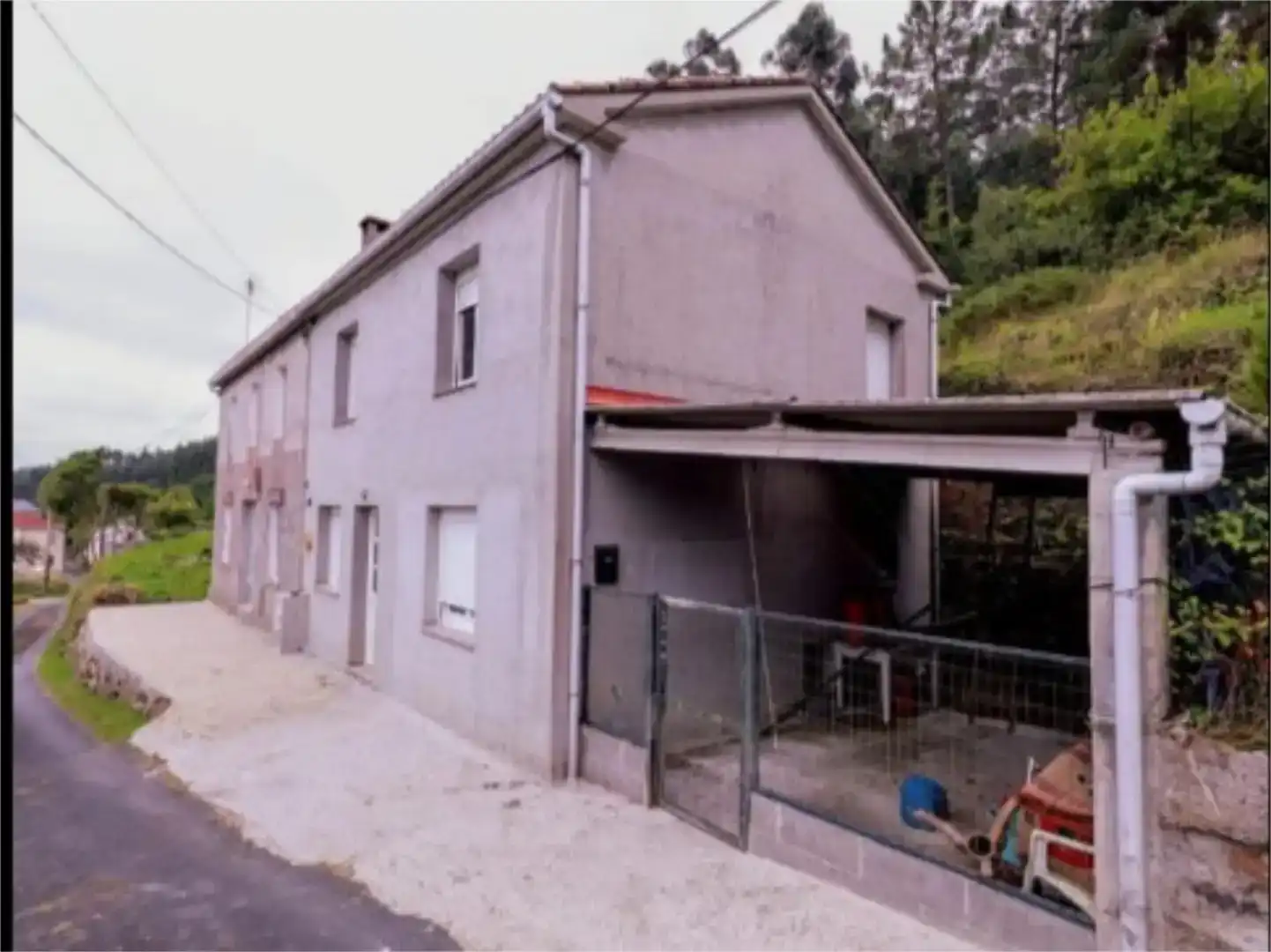 Vista exterior de Casa o xalet en venda en Cariño