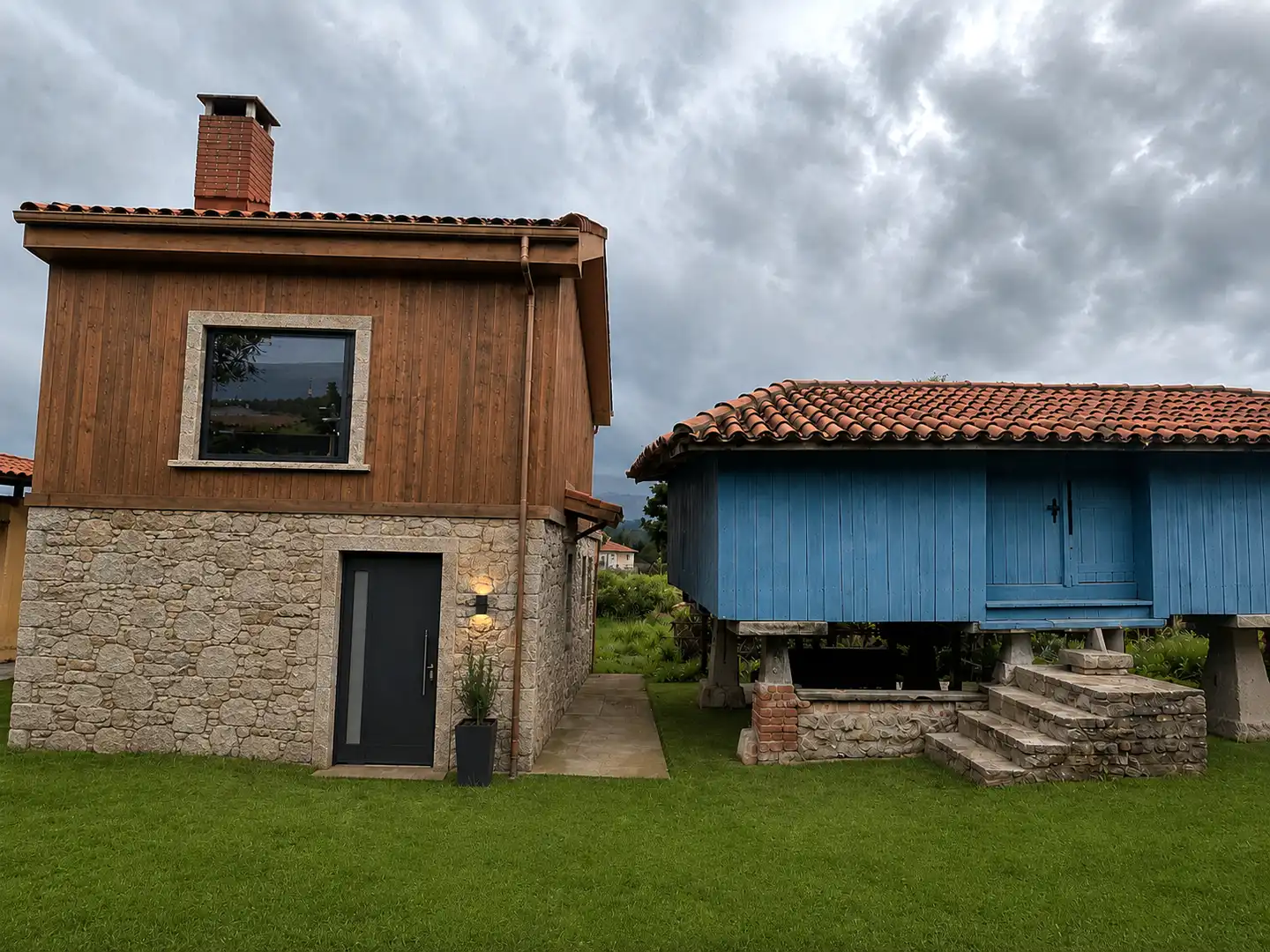 Exterior view of Country homes for sale in Castrillón  with Private garden