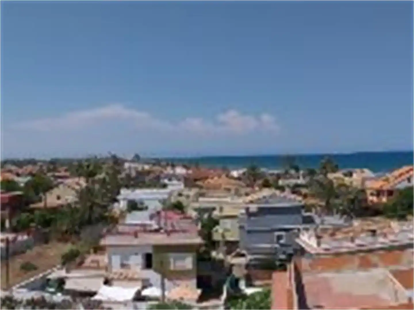 Vista exterior de Àtic en venda en Cullera amb Jardí privat, Traster i Piscina