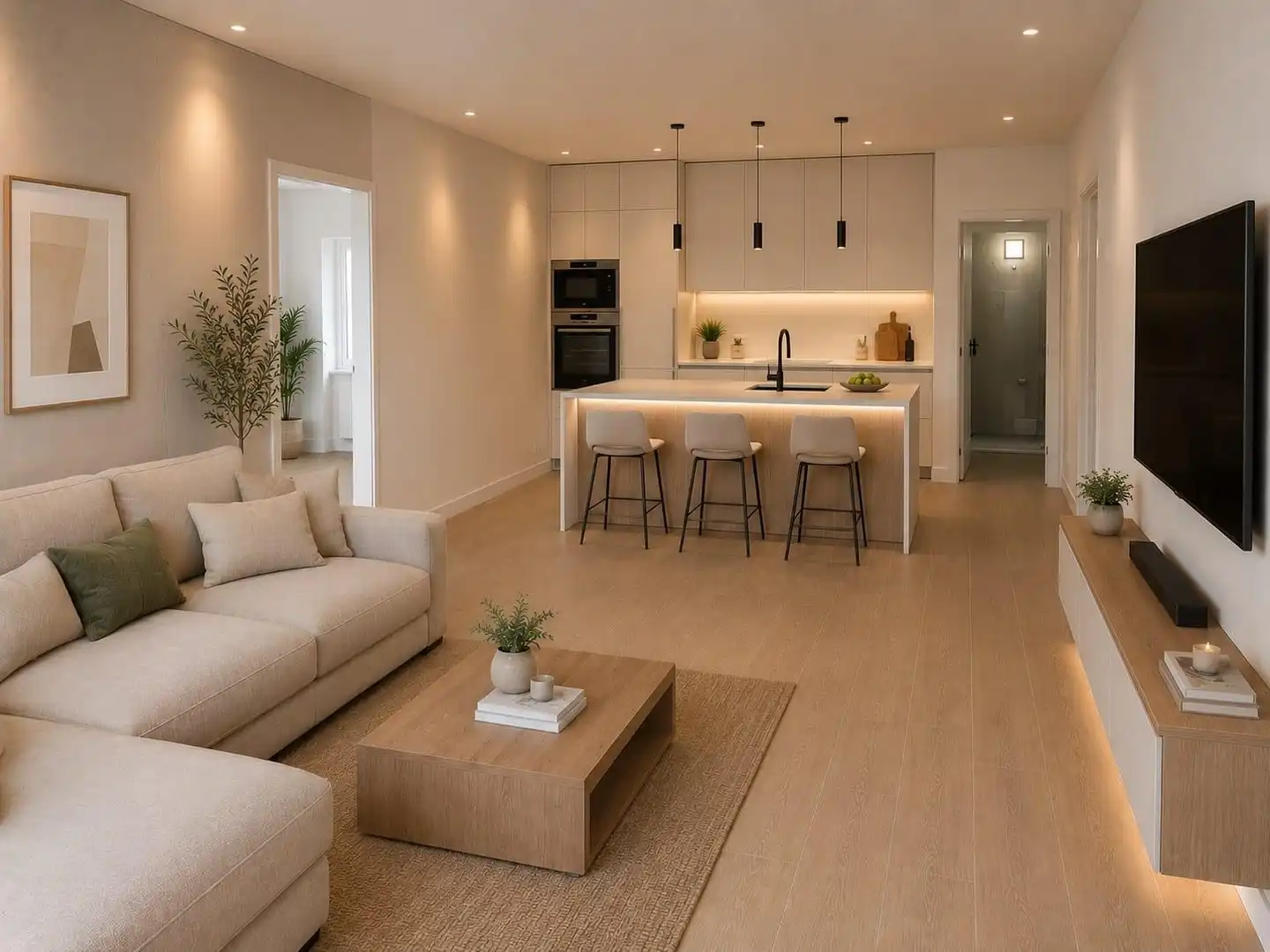Sala d'estar de Apartament en venda en San Miguel de Abona amb Alarma