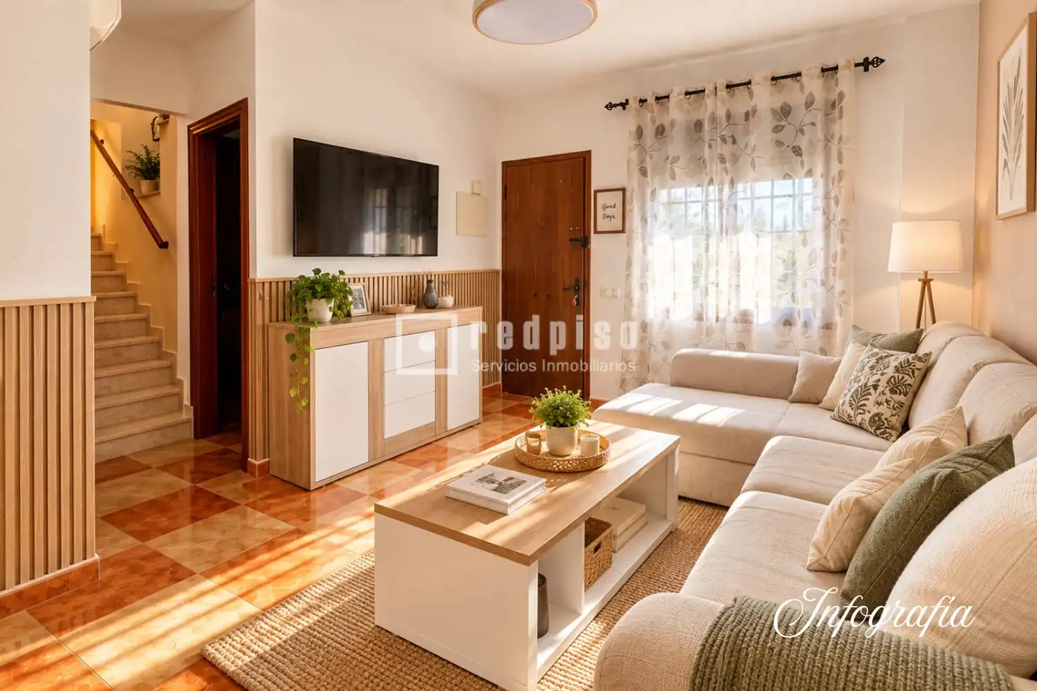 Sala de estar de Casa o chalet en venta en Cártama pueblo