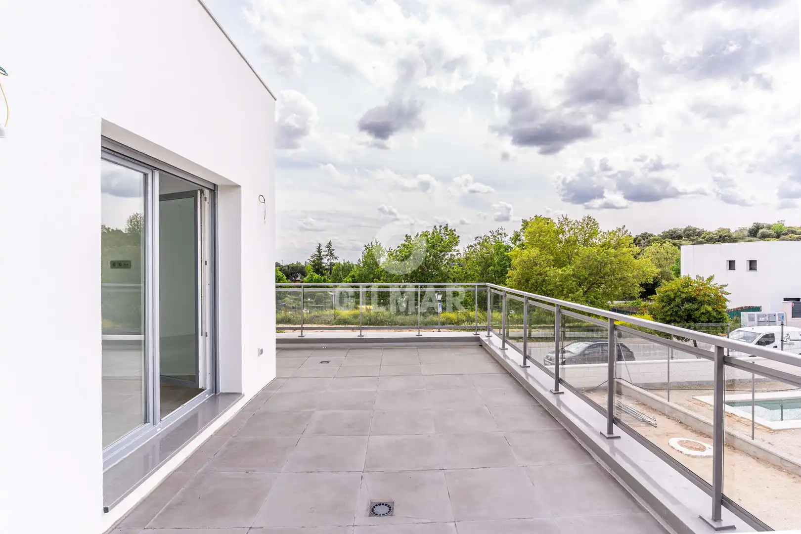 Terraza de Casa adosada en venta en Torrelodones con Calefacción, Jardín privado y Piscina