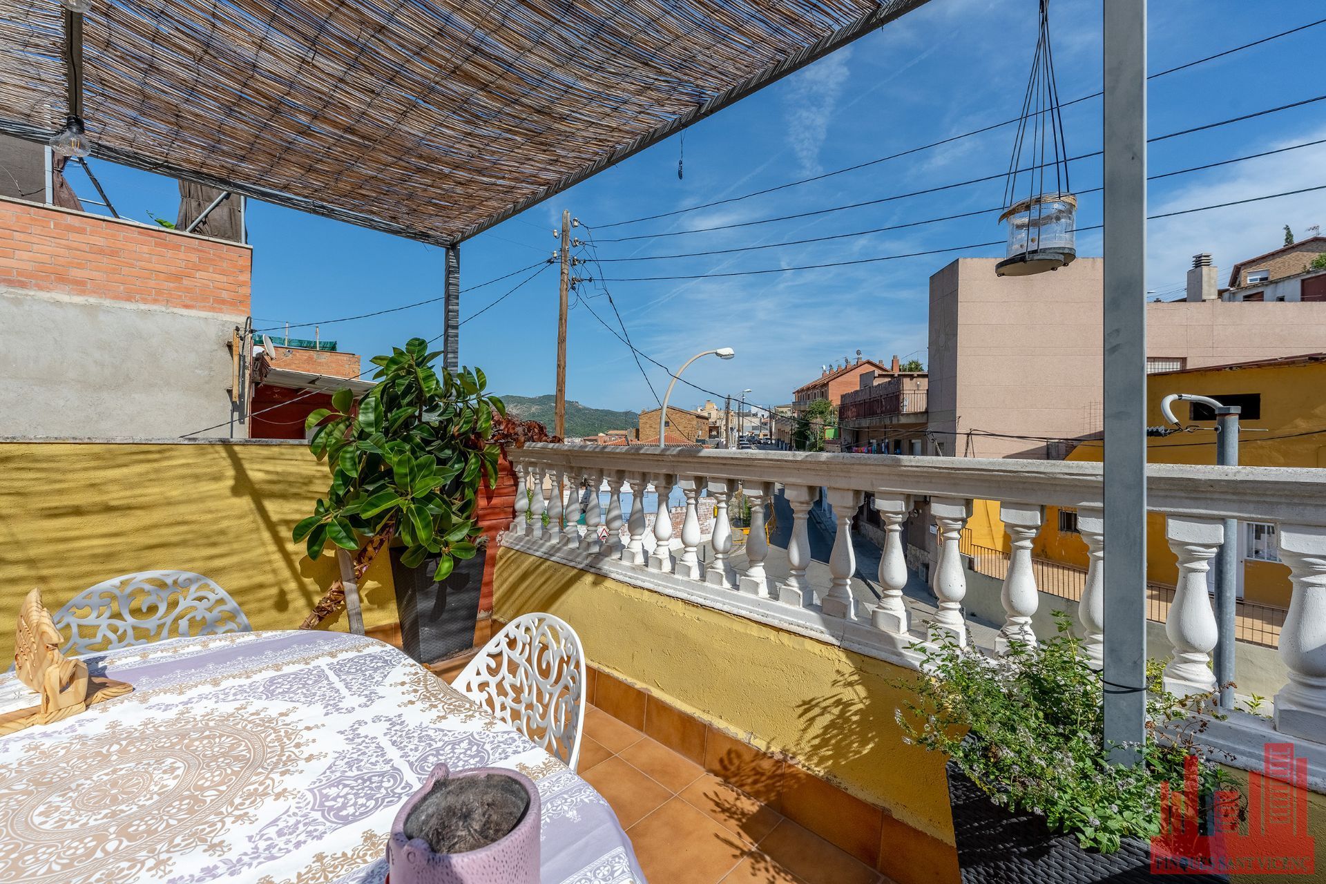 Terrace of Flat for sale in Sant Vicenç Dels Horts  with Air Conditioner, Heating and Private garden