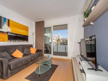 Sala d'estar de Apartament en venda en Roses amb Aire condicionat, Calefacció i Terrassa