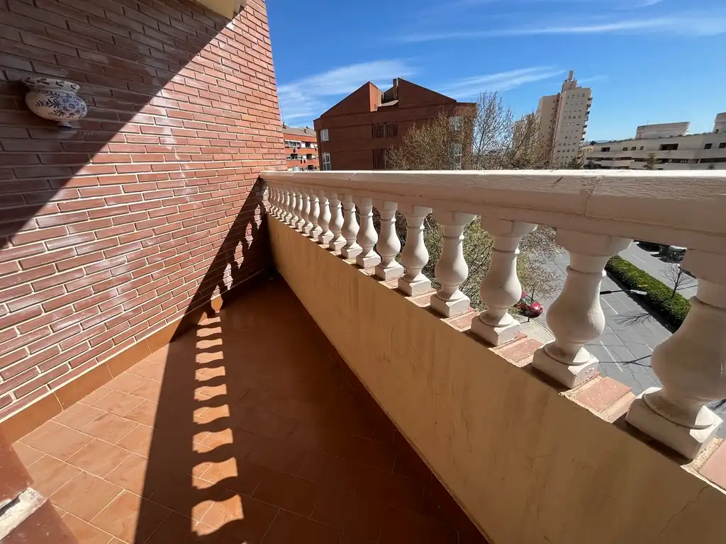 Balcony of Flat for sale in Albacete  with Heating, Terrace and Storage room