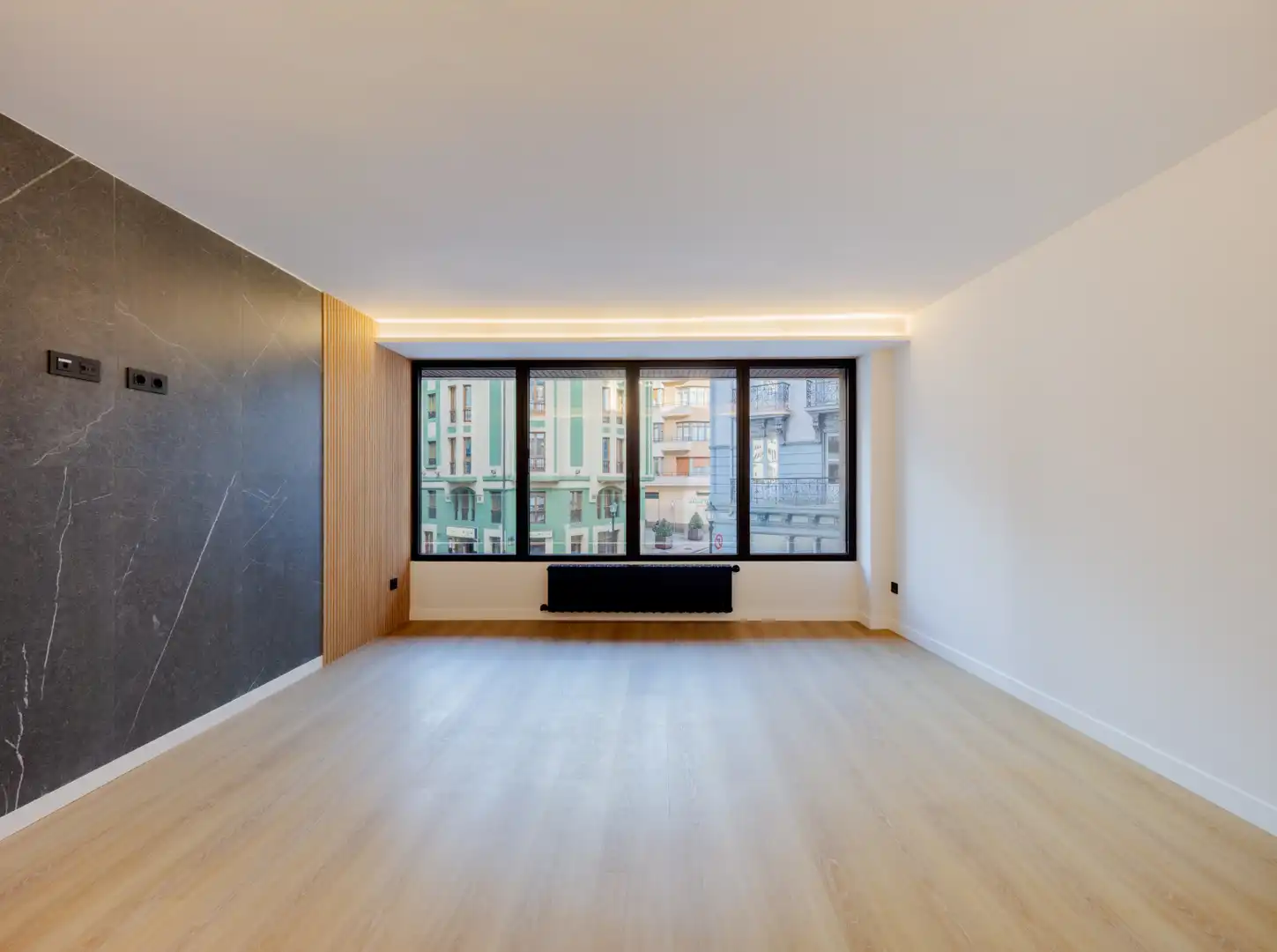 Living room of Flat for sale in Gijón   with Heating