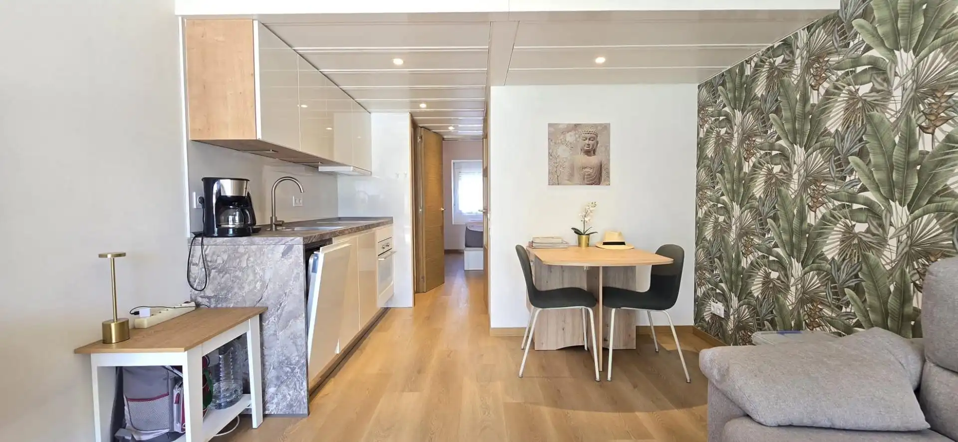 Kitchen of Houses for rent in San Bartolomé de Tirajana  with Air Conditioner, Private garden and Terrace