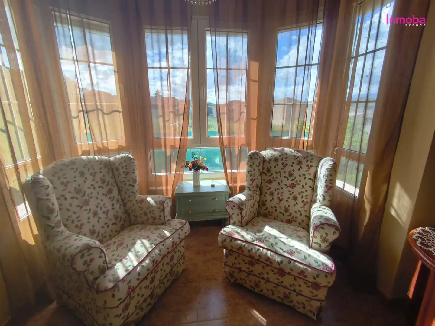 Living room of Houses for sale in Milagros  with Heating, Private garden and Parquet flooring