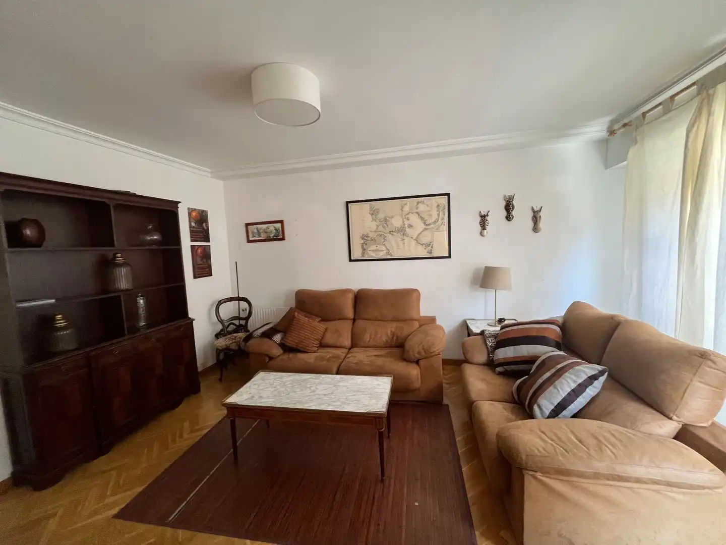 Wohnzimmer von Wohnung zur Miete in Alcoy / Alcoi mit Heizung, Terrasse und Möbliert