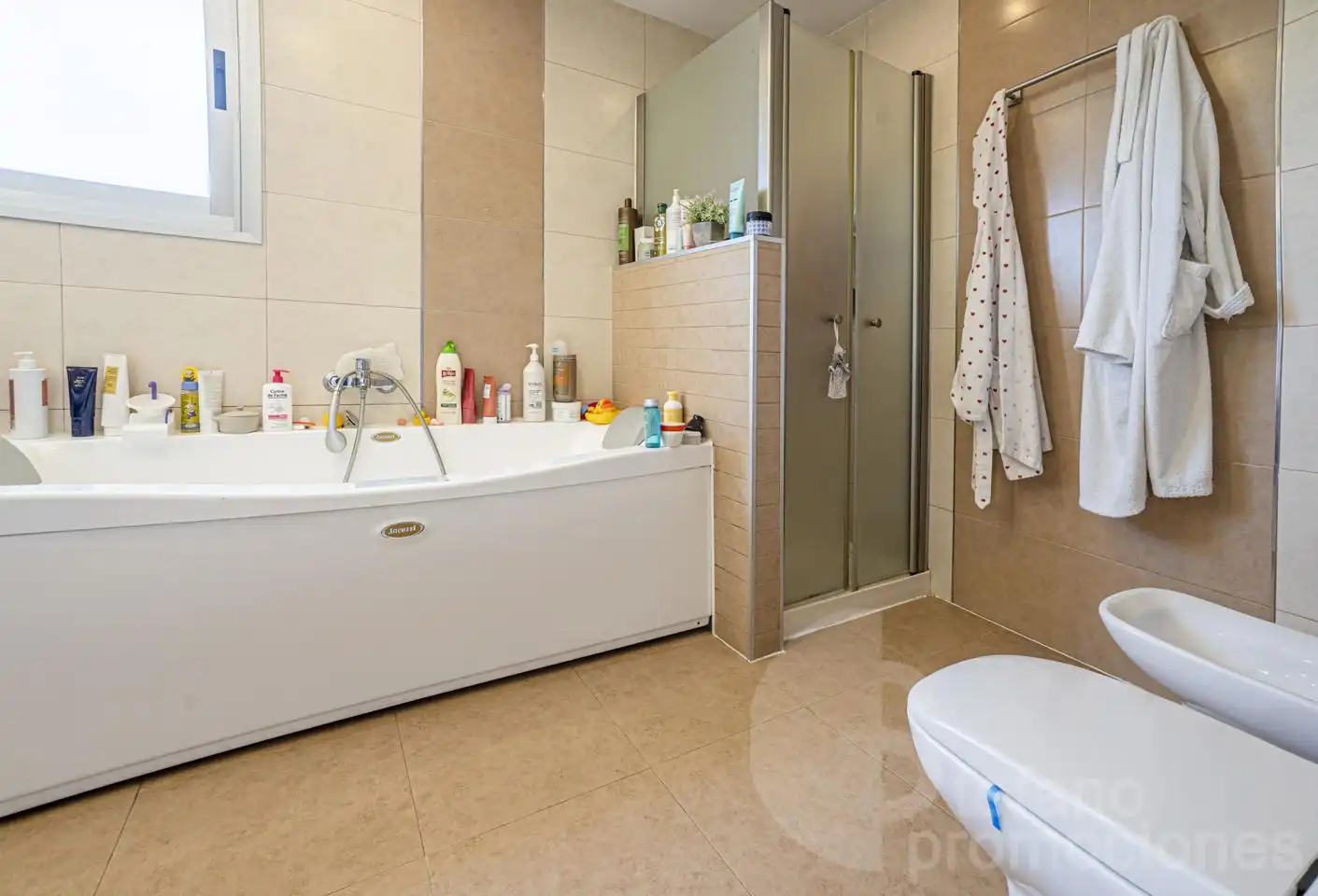 Baño de Casa o chalet de alquiler en Málaga con Aire acondicionado, Calefacción y Jardín privado