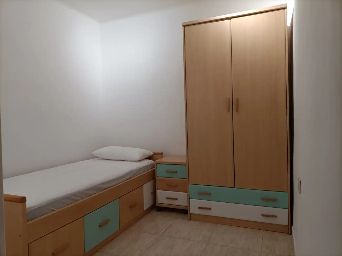 Bedroom of Flat for rent in Granollers  with Air Conditioner, Heating and Terrace
