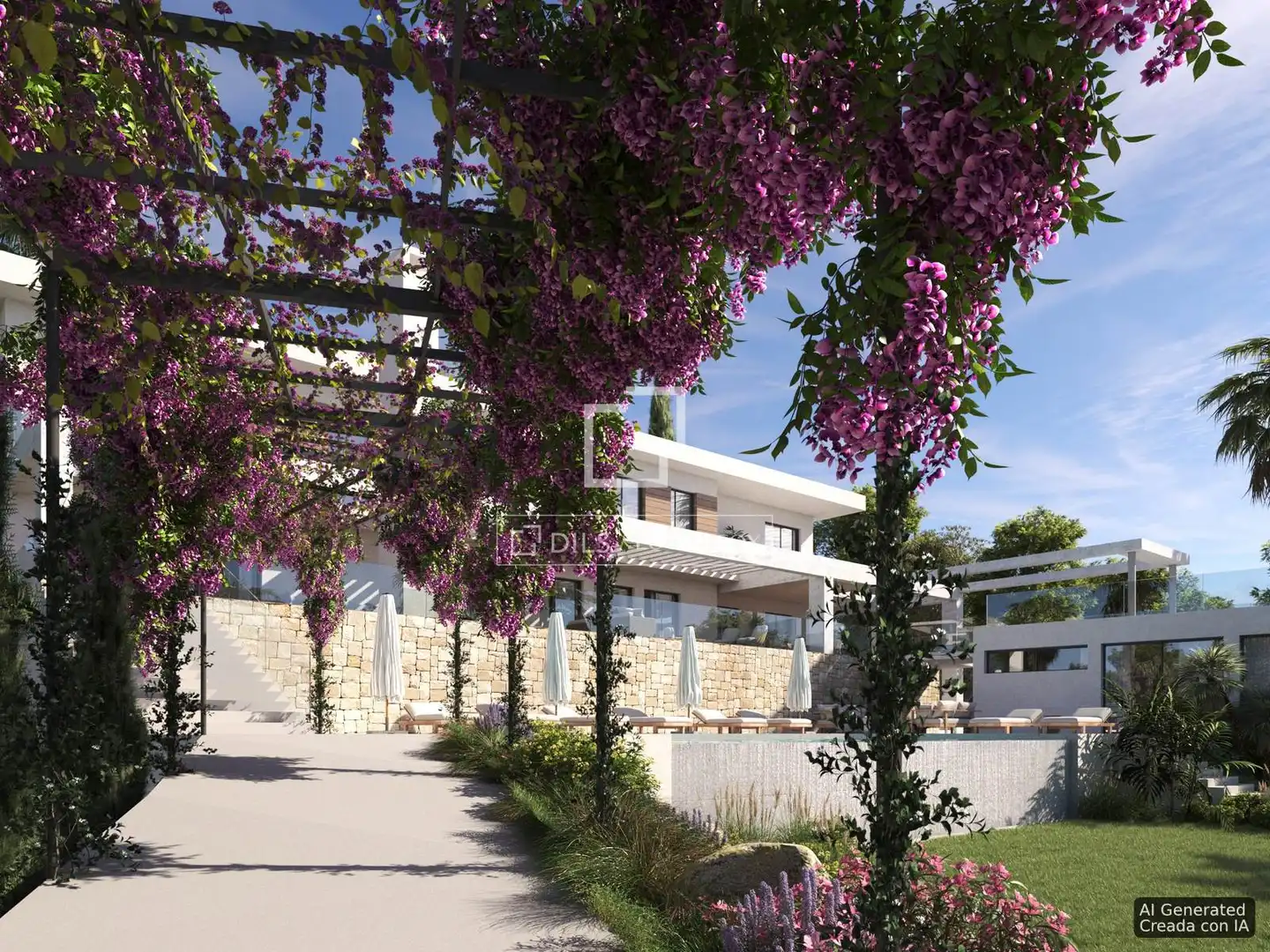 Jardín de Casa o chalet en venta en Rincón de la Victoria con Aire acondicionado, Jardín privado y Piscina