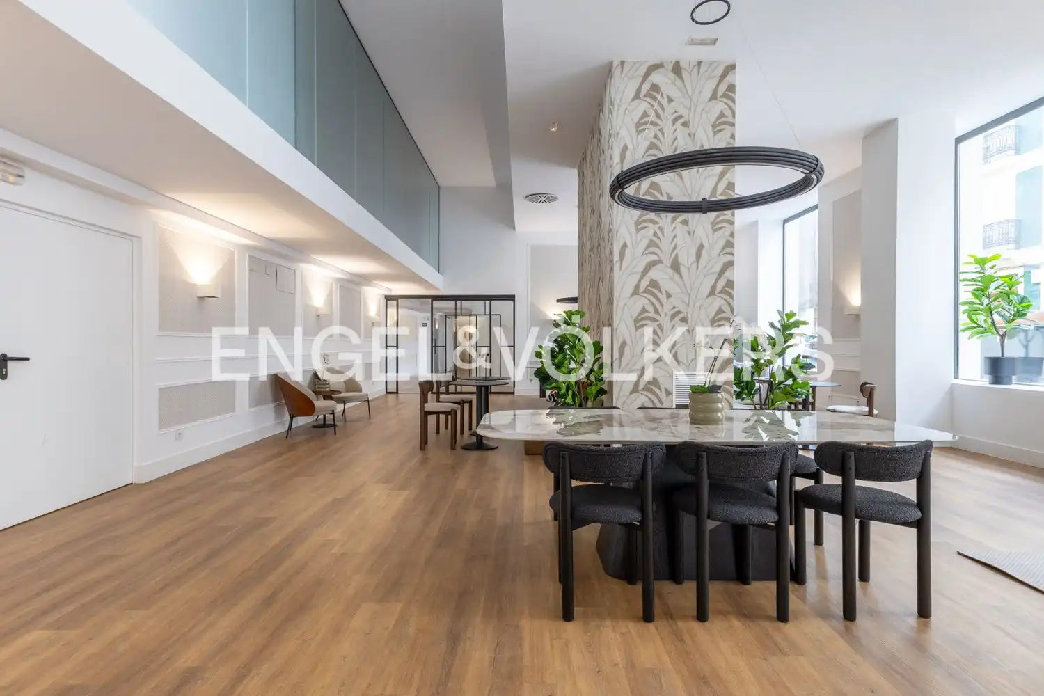 Comedor de Piso de alquiler en Valencia con Aire acondicionado, Calefacción y Jardín privado