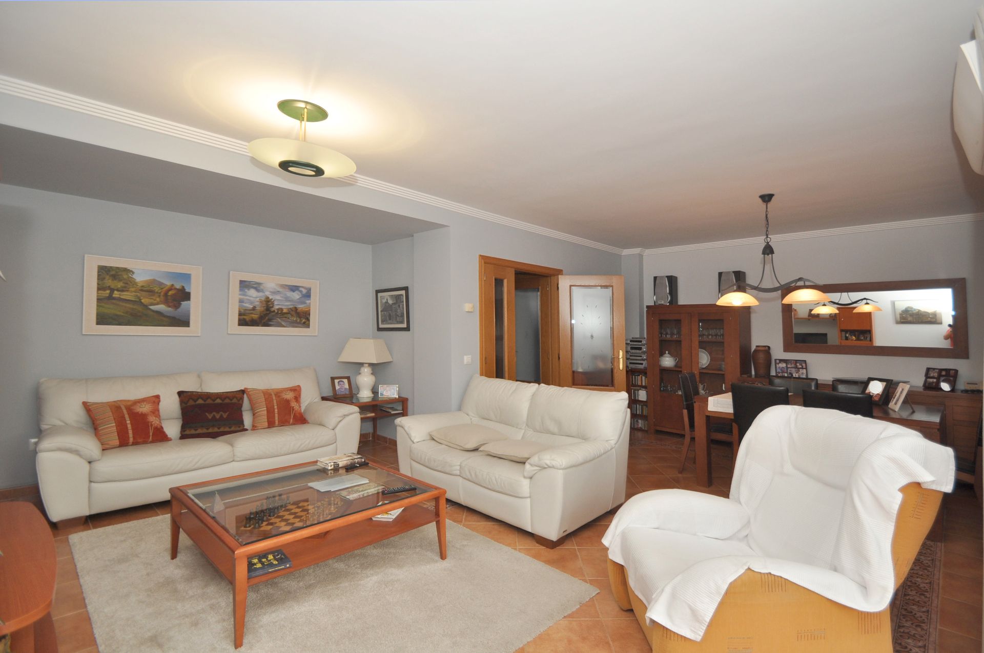 Living room of House or chalet for sale in Guadalajara Capital  with Air Conditioner, Heating and Private garden