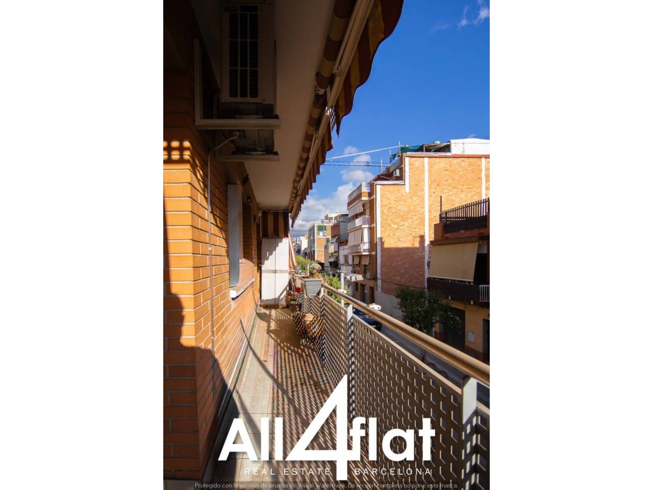 Exterior view of Flat for sale in Viladecans  with Air Conditioner, Parquet flooring and Balcony