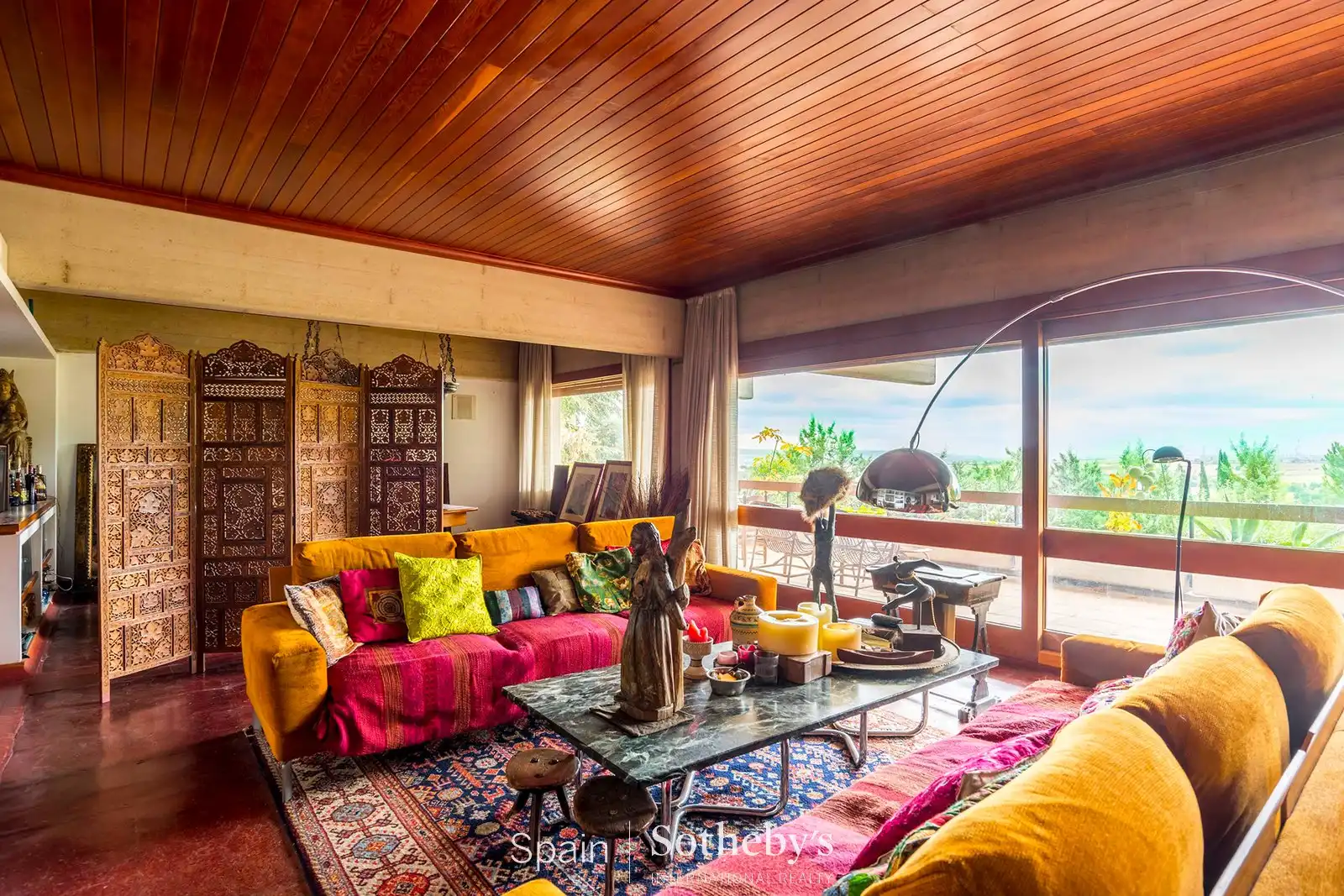 Living room of Houses for sale in Fuente del Fresno  with Heating, Private garden and Terrace
