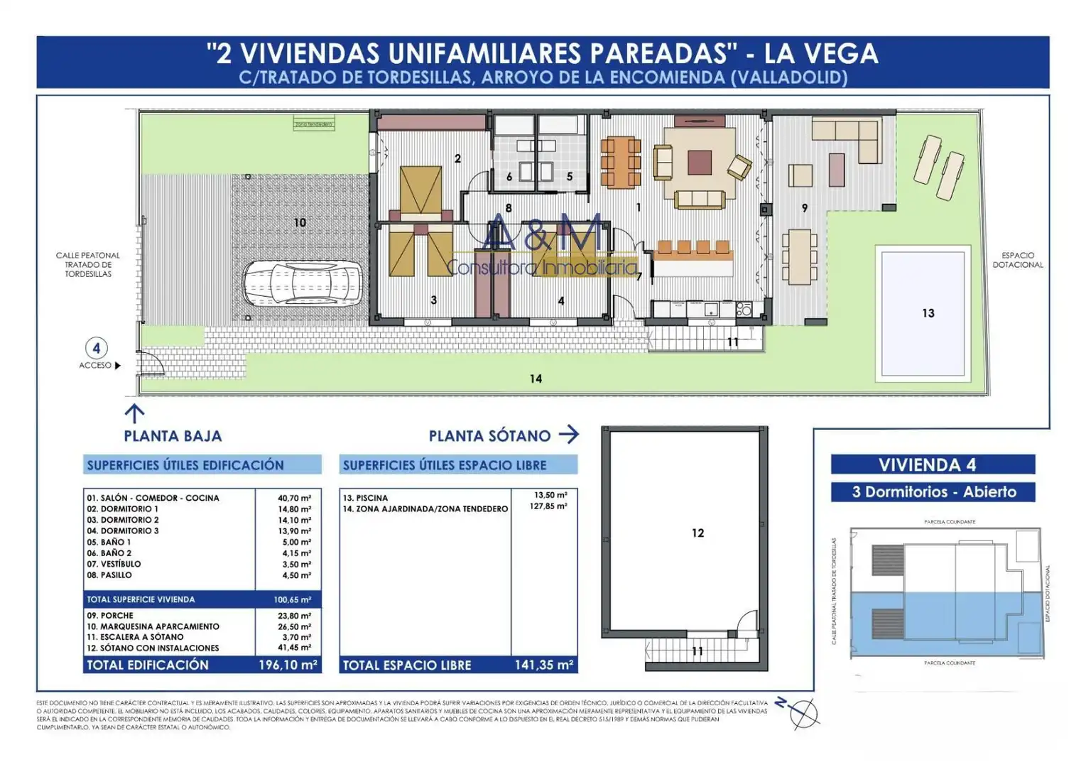 Habitatge amb jardí en venda a Tratado de Tordesillas, imagen 2