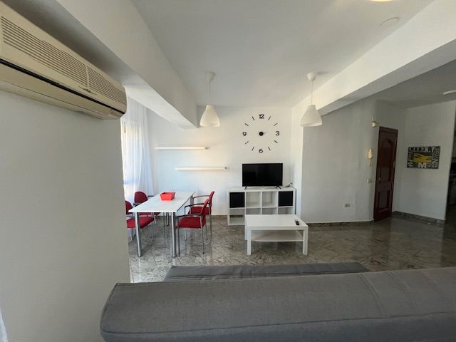 Sala d'estar de Pis de lloguer en Benicasim / Benicàssim amb Aire condicionat, Moblat i Balcó