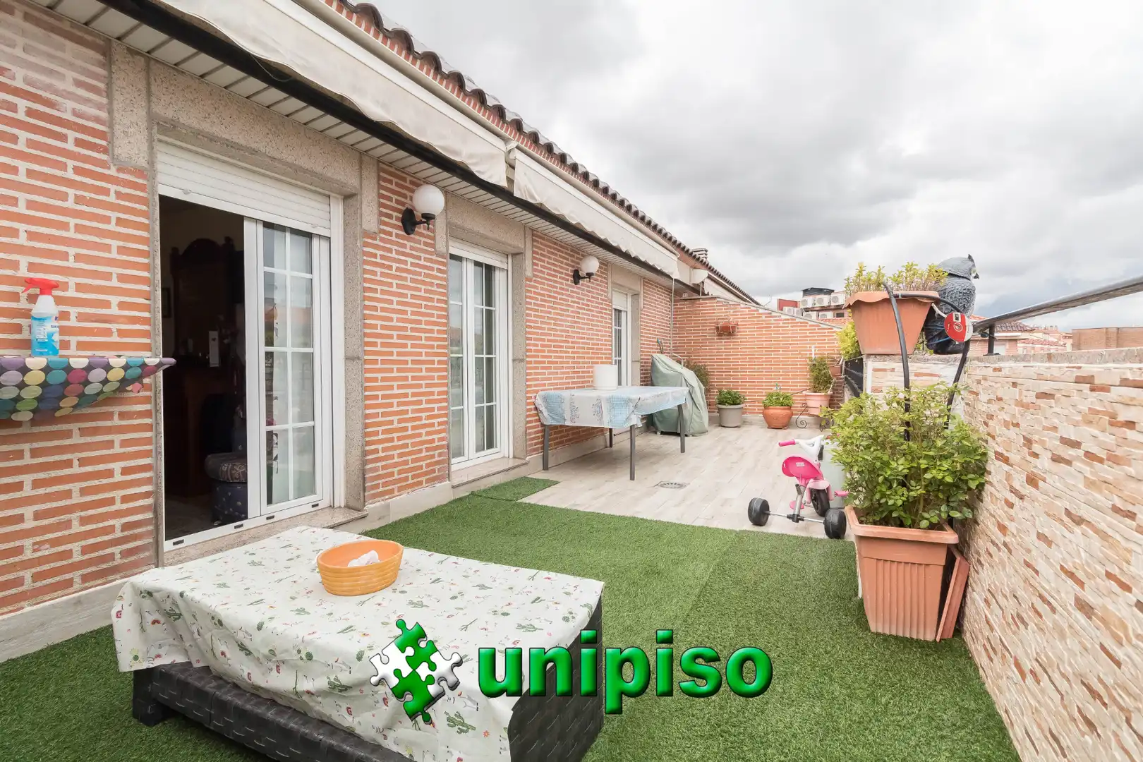 Terrasse von Maisonette zum Verkauf in Leganés mit Klimaanlage, Heizung und Parkett