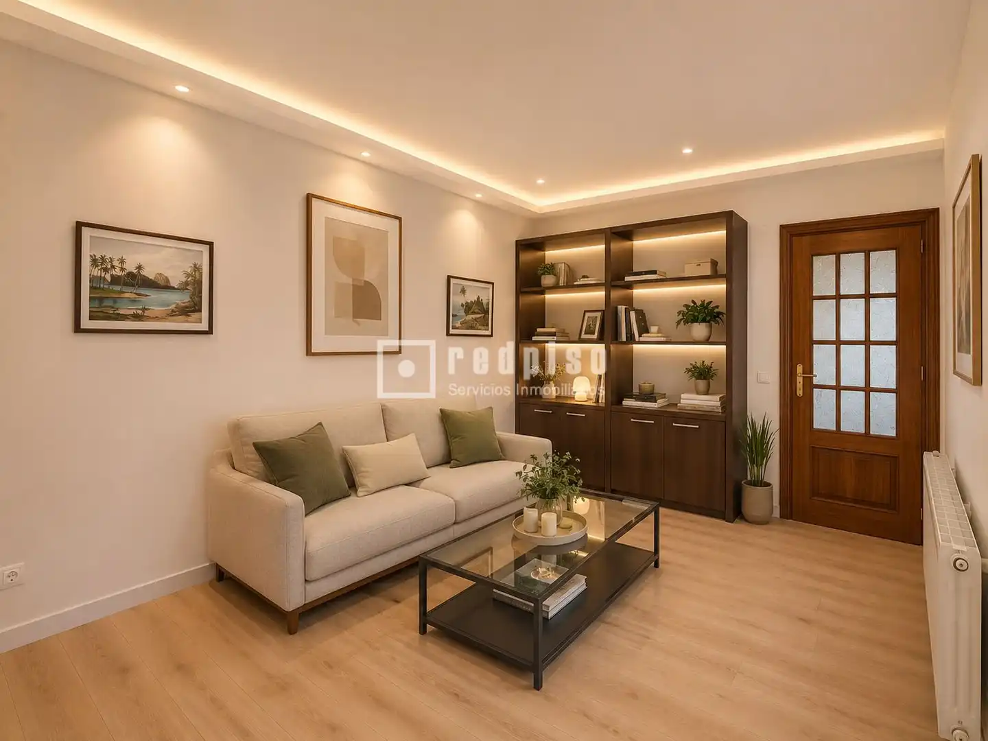 Living room of Flat for sale in Madrid