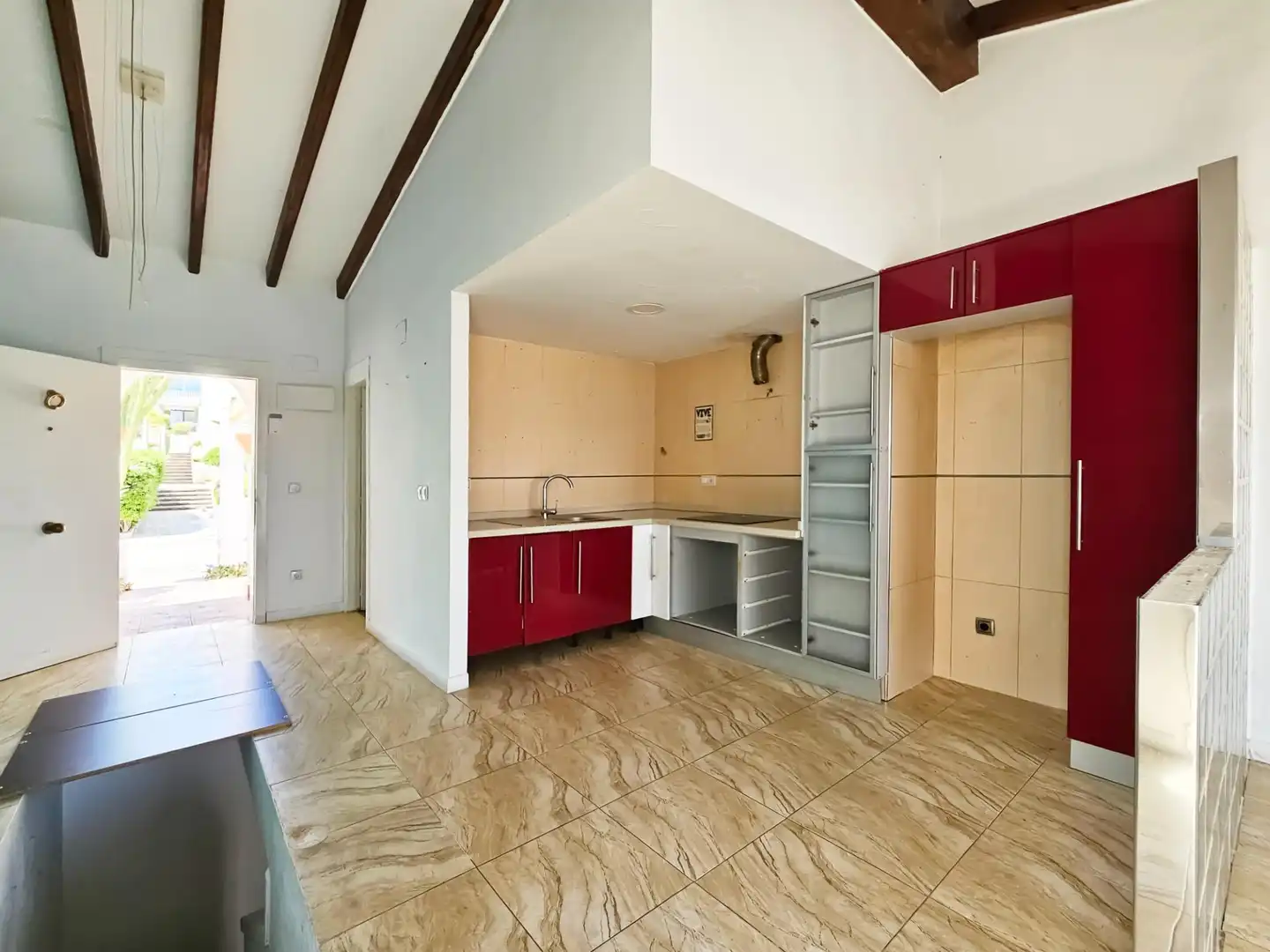Cuina de Casa o xalet en venda en Santa Pola amb Terrassa, Jacuzzi i Piscina comunitària