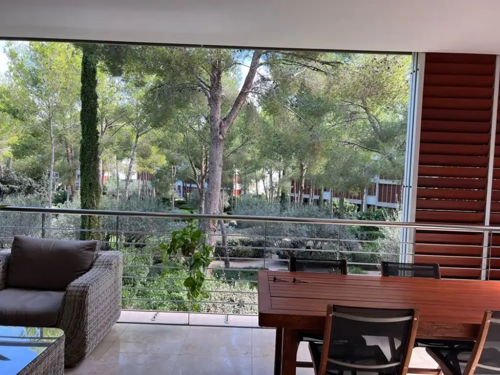 Terraza de Apartamento de alquiler en Calvià con Aire acondicionado, Jardín privado y Terraza