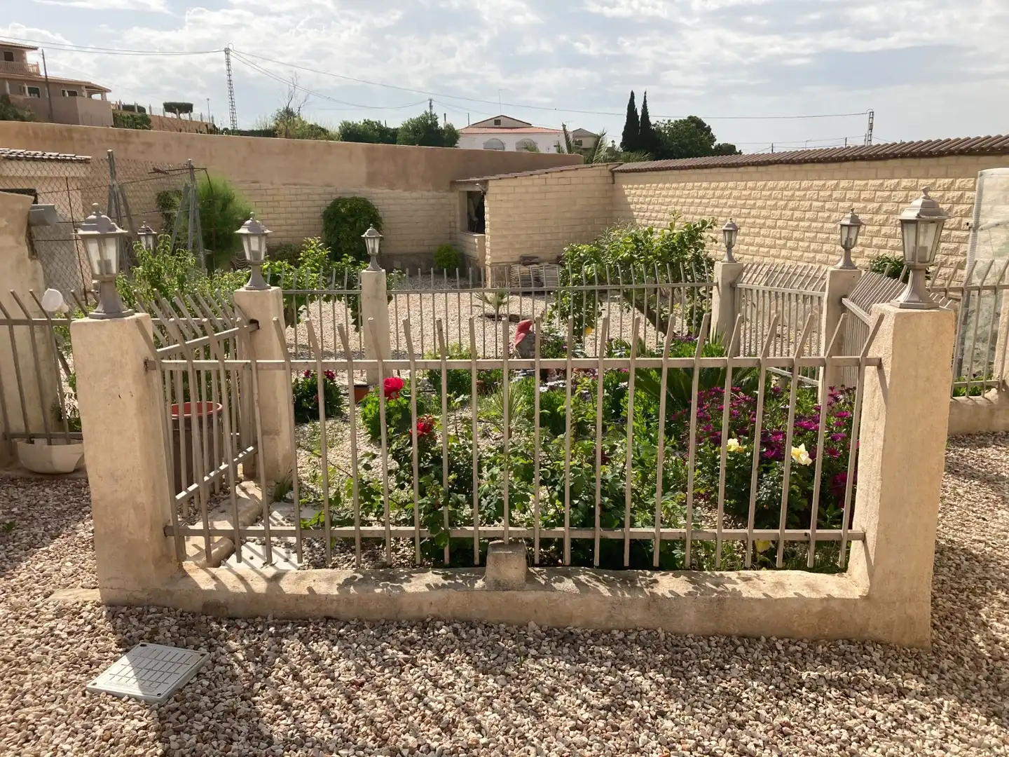 Jardín de Finca rústica en venta en Aspe con Aire acondicionado, Calefacción y Jardín privado