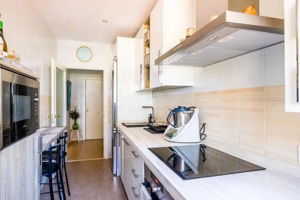 Küche von Wohnung zum Verkauf in Sevilla mit Klimaanlage