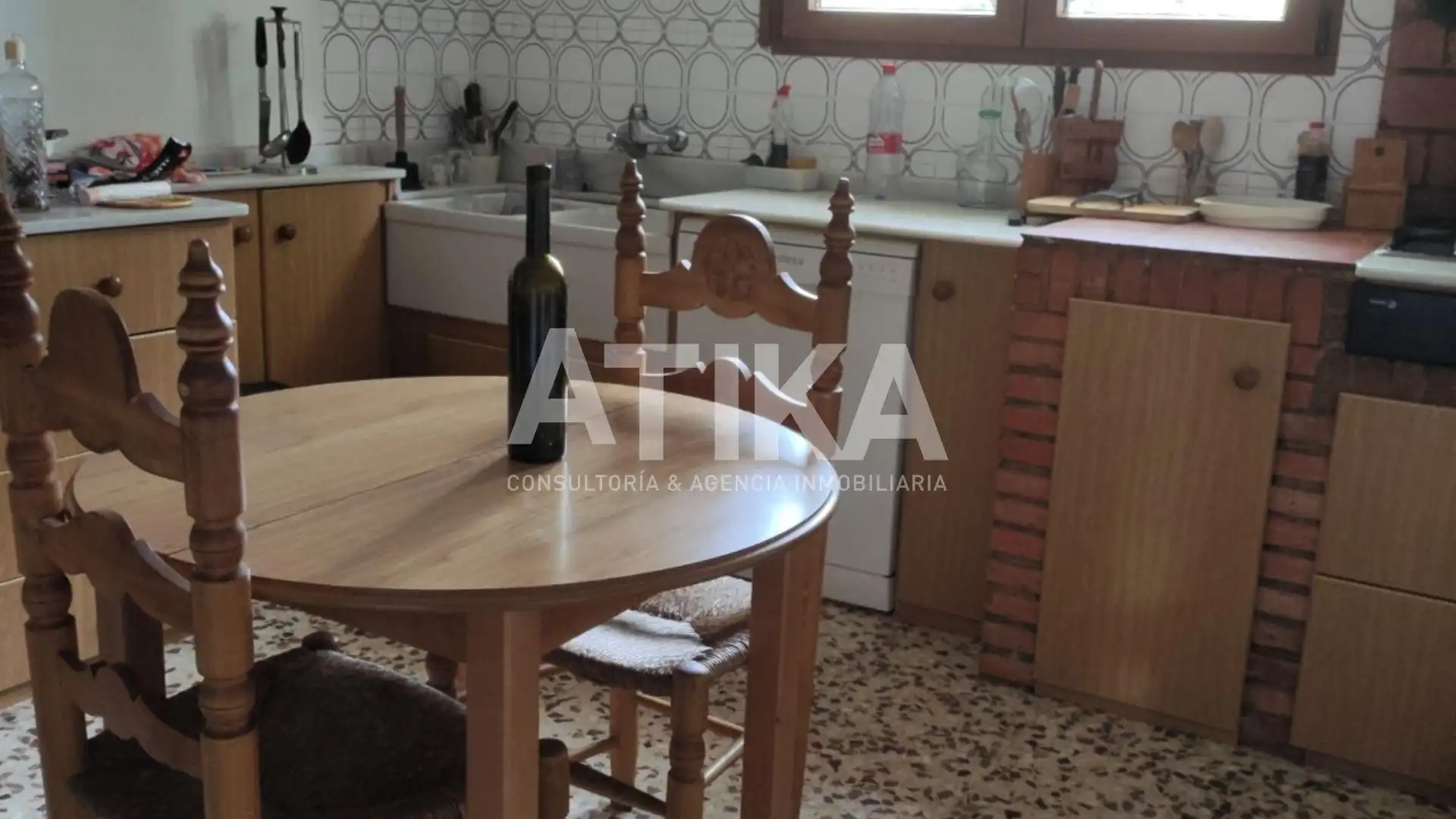 Cuina de Casa o xalet en venda en Banyeres de Mariola amb Aire condicionat, Calefacció i Terrassa