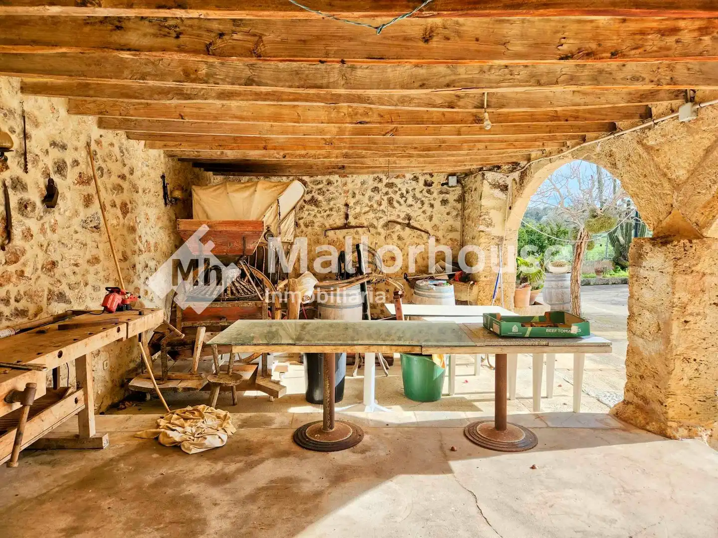 Casa rústica amb terrassa en venda a Santa Margalida Poble, imagen 23
