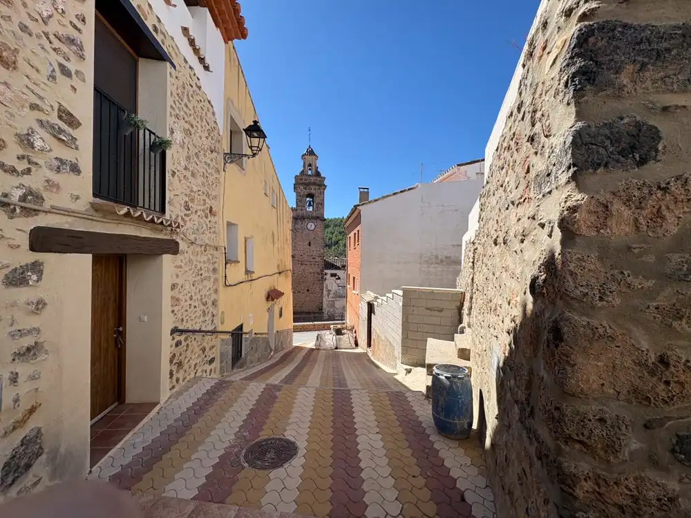 Vista exterior de Casa o xalet en venda en Matet amb Calefacció i Traster