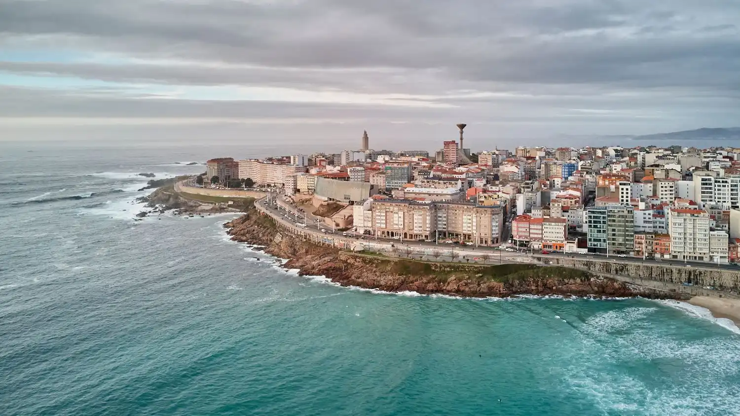 Vista exterior de Pis en venda en A Coruña Capital  amb Terrassa i Traster