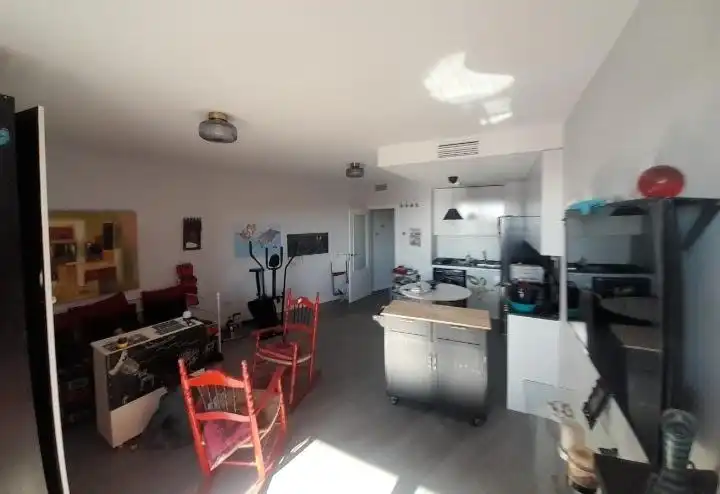 Cocina de Piso de alquiler en Almería con Terraza, Amueblado y Piscina comunitaria